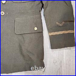 1942 Wwii Us Army Officer Uniform Jacket Coat