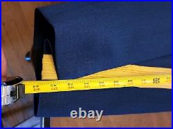 ARMY Officer Men's ASU Dress Blue Jacket and Pants Excellent See Measurements