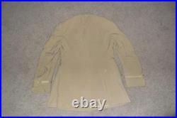 Army Officer Uniform Coat 39R WWII Khaki Authentic Vintage US Army #50