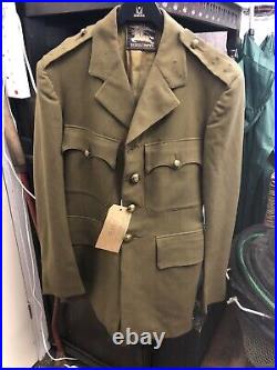 BURBERRY'S WW2 British Officer Royal Army Jacket
