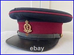 British Wwii Royal Army Medical Corps Officers Dress Cap Dated 1939