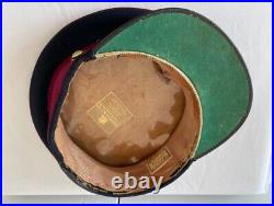 British Wwii Royal Army Medical Corps Officers Dress Cap Dated 1939