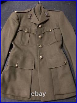 British officers uniform Ww2 type RA