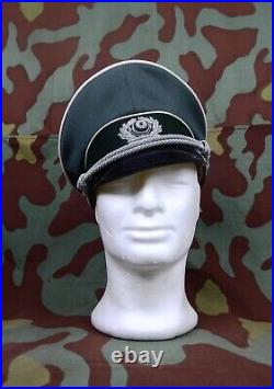 Cap Officer Army German Infantry, WW2 German Officer Visor Cap Erel