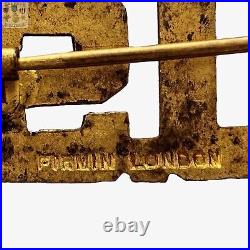 Firmin London Theater Made Wwii British Made Us Army U. S. Officer Insignia Ww2
