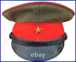 Former Japanese army officer's military cap WWII IJA 202307M