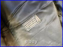 Genuine US Army Issue Vintage WW2 Regulation Officers Field Overcoat Size 38L #5