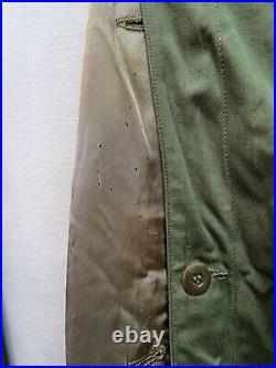 Genuine US Army Issue Vintage WW2 Regulation Officers Field Overcoat Size 38L #5