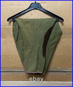 Genuine Us Army Ww2 Jodhpur Breeches Officer Pants Cotton Vg Cond! Size 31