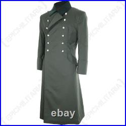 German M36 Gabardine Officers Greatcoat WW2 Repro Long Great Trench Coat Army