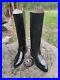 German WW2 Officer Boot Pointed Toe Customized Handmade Leather Long Boots