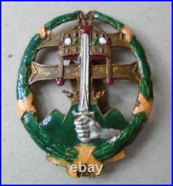 Hungary Wwii Horthy Army Officer's Combat Service Badge