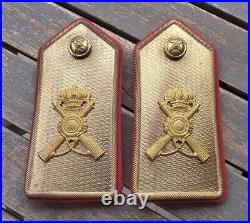 Italian WWII Royal Army Infantry Officer M34 shoulder insignia original complete