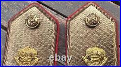 Italian WWII Royal Army Infantry Officer M34 shoulder insignia original complete