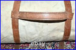 Officers Army Bedding Roll WW2 with original straps and side ties