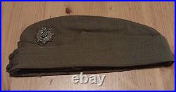 Original WW2 British Army Officers Side Cap, RASC Regt