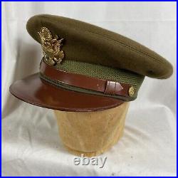 Original WWII US Army Officer's Hat Visor