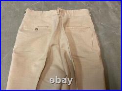Original Wwii Us Army Officer Class A Khakis Trousers- Small 32 Waist