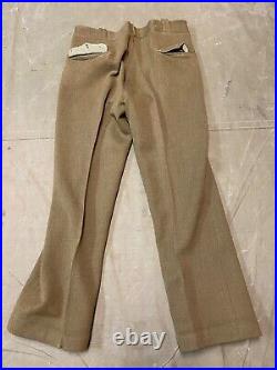 Original Wwii Us Army Officer Class A M1938 Trousers- Medium 34 Waist