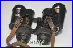 Rare Wwi Wwii Officer Training Binoculars Huet 8x30 Used In The Army