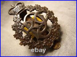 Royal Canadian Dental Corps Post Wwii Officer Cap Badge Rcdc Army Variant #2