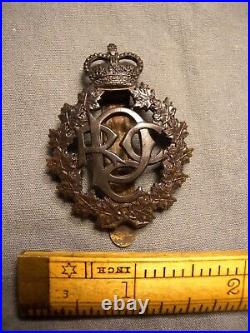 Royal Canadian Dental Corps Post Wwii Officer Cap Badge Rcdc Army Variant #2