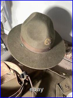 U. S Army 1920s 1934 Officers uniform and hat original