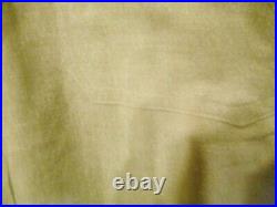 Vintage Pre-wwii 1920-30 Us Army Officers Wool Lg Sleeve Shirt West Point Fabric