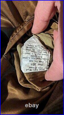 Vintage WWII era U. S. Army Officer's Wool Jacket size 38S great condition