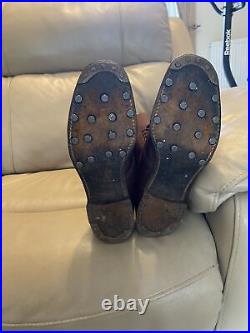 WW2 1942 Size 9 S Army Officers Boots Original Exc Condition Upsons Ltd