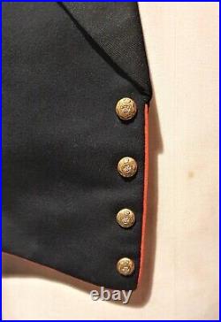 WW2 British Army IMS Indian Medical Service Officer Mess Dress Jacket E. K Malone