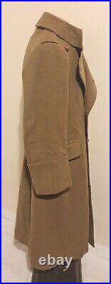 WW2 British Army Indian Medical Service IMS Officer Great Coat Major R. D. MacRae