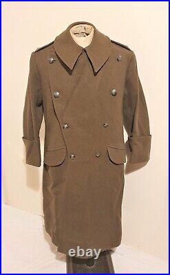 WW2 British Army Lord Lieutenant Officer Greatcoat G. L. Johnston The Lord Luke