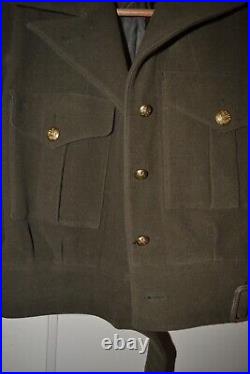 WW2 British Army Officers ATS, QAIMNS B. D Jacket. Mole skin