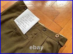 WW2 ERA BRITISH ARMY OFFICERS No. 2 TROUSERS PRIVATE PURCHASE WAIST 31.5