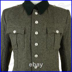 WW2 German Army M36 Field Grey Officers Wool Tunic Premium