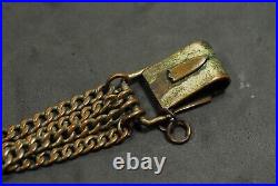 WW2 Japanese Army Officers 4 Ring Chain Hanger Belt Gunto Brass Custom-made 44cm