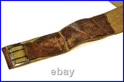 WW2 Japanese Army Officers Canvas Cotton Belt Military Equipment 99cm