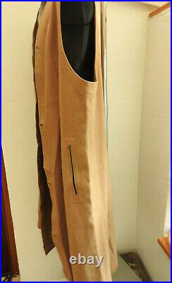 WW2 Military Uniform Royal Engineers Officers Great Coat Lining W. H. Earle (5378)