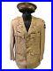WW2 U. S. Army Air Forces Summer/Tropical Khaki Officer's Jacket & Visor Cap