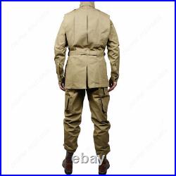 WW2 US ARMY M42 officer Airborne Paratrooper Uniform Only Jacket And Pants