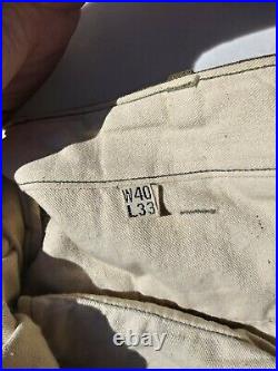 WW2 US Army Button Fly Officers Pants/Trousers Size 40x33