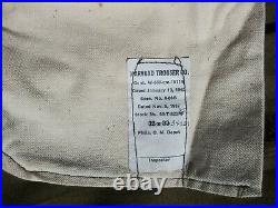 WW2 US Army Officer's Button Fly Wool Pants/Trousers Size 34x31
