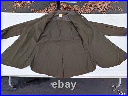 WW2 US Army Officer's Gabardine Long Sleeve Shirt Size 14x30