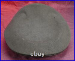 WW2 US Army military uniform dress visor cap Officer hat veteran estate