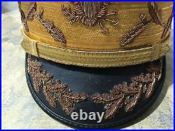 WW2 USA Army General Officer's Cap Replica Hats Reproduction WWII