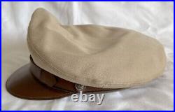 WW2 USAAF Army Military Pilot Training Corps Officers Crusher Visor Hat Cap Sz7