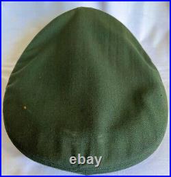 WW2 or Korean War US American Army Officers Visor Hat Cap Sz 7-1/4 (Converted)