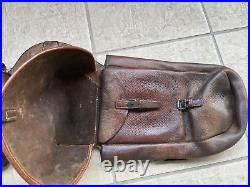WWI / WWII Swiss Army Cavalry Officer SAddle bags made