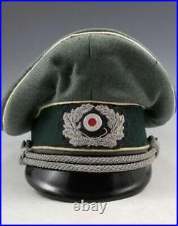 WWII German Army Infantry Officer's Visor Cap Schirmmütze